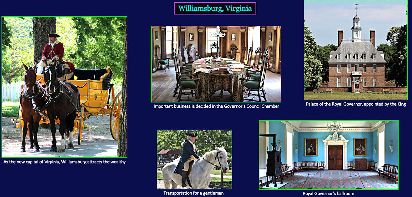 Colonial Williamsburg, 1700